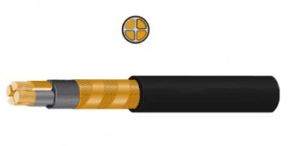 Földkábel homokágyban – szabványos elhelyezés