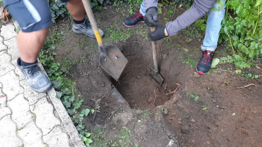 földelés kiépítése - ásás, fagypont alá - Villanyszerelés Nagytarcsa