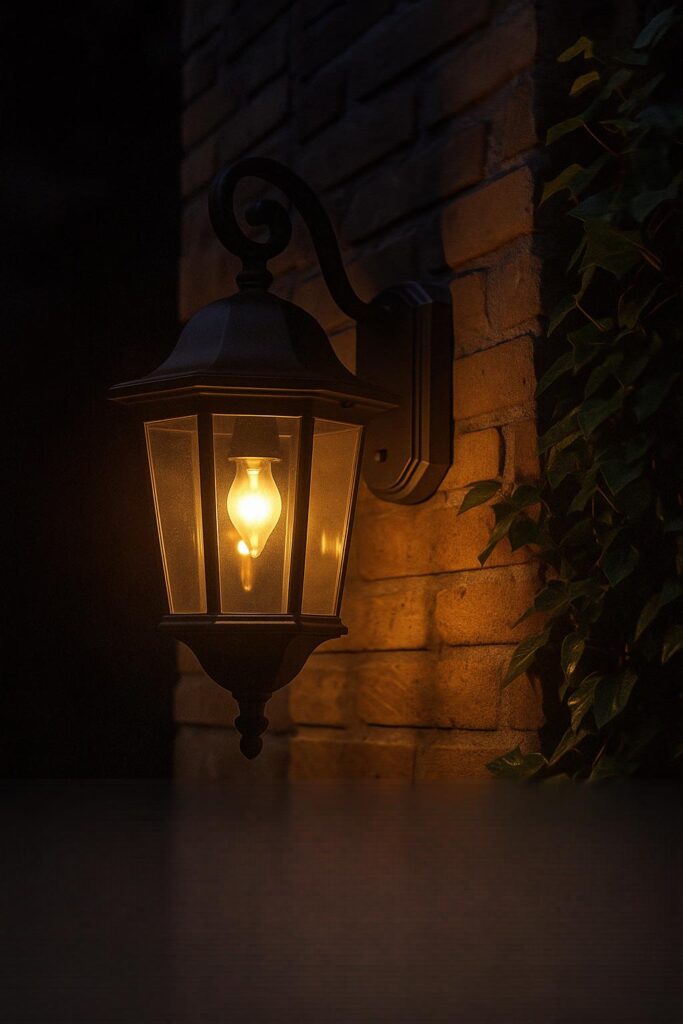 Kültéri hangulatvilágítás LED fali lámpákkal Nagytarcsán – villanyszerelő garanciával